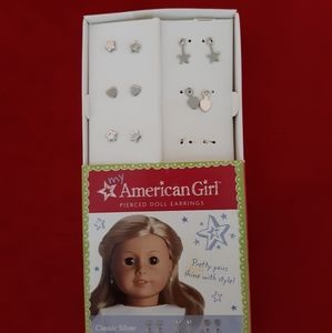 American Girl Earrings (missing 1 pr)